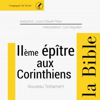 [French] - Deuxième épître aux Corinthiens: L'intégrale de la Bible