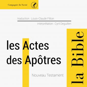 [French] - Actes des Apôtres: L'intégrale de la Bible