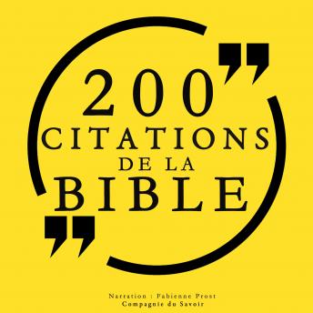 [French] - 200 citations de la Bible