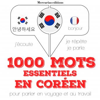 [French] - 1000 mots essentiels en coréen
