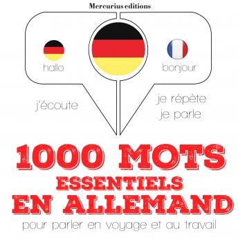 [French] - 1000 mots essentiels en allemand