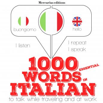 Download 1000 essential words in Italian by J. M. Gardner