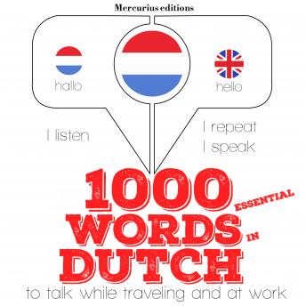 Download 1000 essential words in Dutch by J. M. Gardner