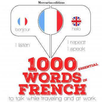 1000 essential words in French, Audio book by J. M. Gardner