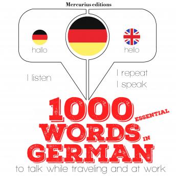 Download 1000 essential words in German by J. M. Gardner
