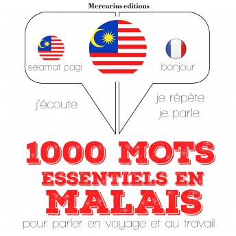 Download 1000 mots essentiels en malais: Ecoute, répète, parle : méthode de langue by Jm Gardner