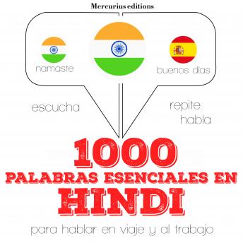 [Spanish] - 1000 palabras esenciales en hindi