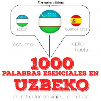 [Spanish] - 1000 palabras esenciales en uzbeko