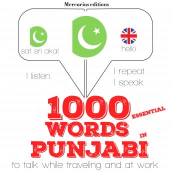 1000 essential words in Punjabi: 'Listen, Repeat, Speak' language learning course