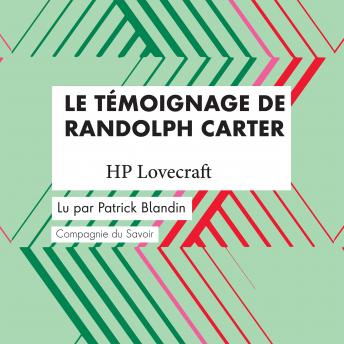 [French] - Le Témoignage de Randolph Carter: Les classiques du fantastique