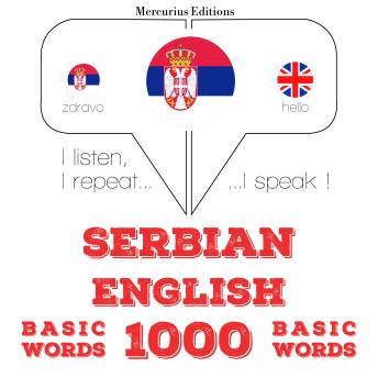 [Serbian] - 1000 битне речи на енглеском: I listen, I repeat, I speak : language learning course