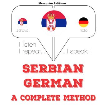 [Serbian] - учим немачки: I listen, I repeat, I speak : language learning course