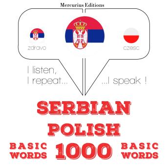 [Serbian] - 1000 битне речи Полисх: I listen, I repeat, I speak : language learning course