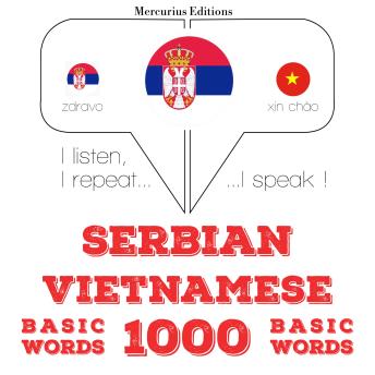 [Serbian] - 1000 битне речи језик: I listen, I repeat, I speak : language learning course