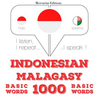 [Indonesian] - 1000 kata penting dalam Malayalam: I listen, I repeat, I speak : language learning course