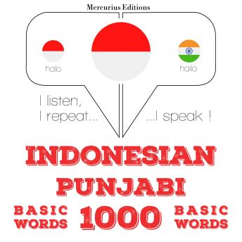 [Indonesian] - 1000 kata penting dalam Punjabi: I listen, I repeat, I speak : language learning course