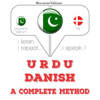 [Urdu] - میں ڈینش سیکھ رہی ہوں: I listen, I repeat, I speak : language learning course