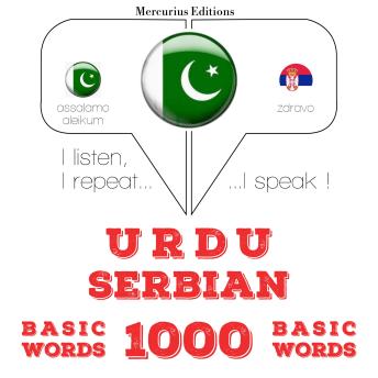 Download Urdu - Serbian : 1000 basic words by Jm Gardner