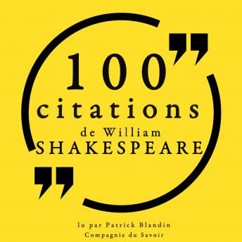 [French] - 100 citations de William Shakespeare: Collection 100 citations