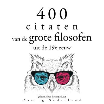 [Dutch; Flemish] - 400 citaten van de grote filosofen uit de 19e eeuw: Verzameling van de mooiste citaten