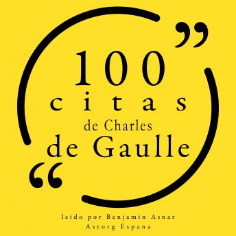 100 citas de Charles de Gaulle: Colección 100 citas de sample.