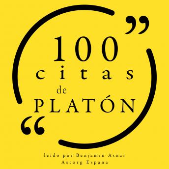 100 citas de Platón: Colección 100 citas de