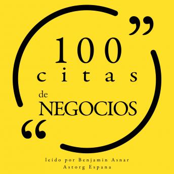 100 citas de negocios: Colección 100 citas de