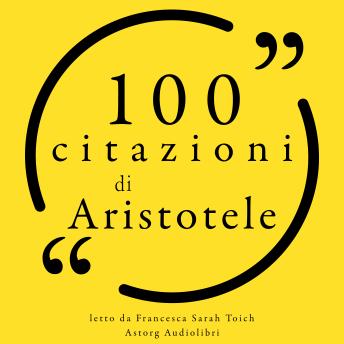 [Italian] - 100 citazioni di Aristotele: Le 100 citazioni di...
