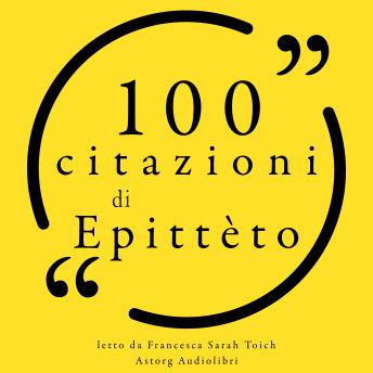 [Italian] - 100 citazioni Epitteto: Le 100 citazioni di...