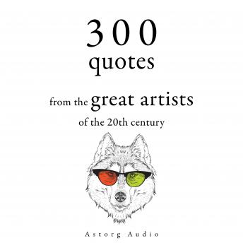 300 Quotations from the Great Artists of the 20th Century sample.