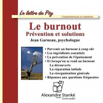 [French] - Le burnout: Prévention et solutions