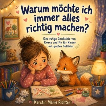 [German] - Warum möchte ich immer alles richtig machen?: Eine ruhige Geschichte von Emma und Fin für Kinder mit großen Gefühlen