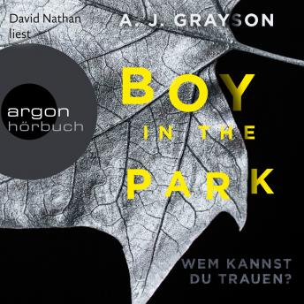 [German] - Boy in the Park - Wem kannst du trauen? (Autorisierte Lesefassung)
