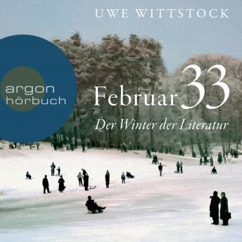 [German] - Feb 33 - Der Winter der Literatur (Ungekürzt)