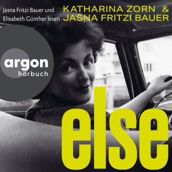 [German] - Else (Autorisierte Lesefassung)