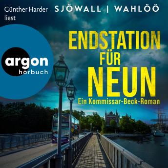 [German] - Endstation für neun: Ein Kommissar-Beck-Roman - Martin Beck ermittelt, Band 4 (Ungekürzte Lesung)