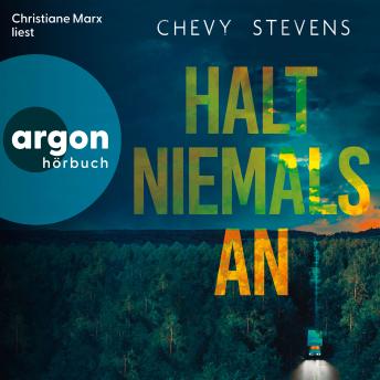 [German] - Halt niemals an - Kanada-Thriller, Band 8 (Ungekürzte Lesung)