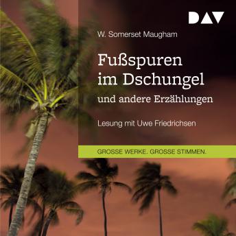 [German] - Fußspuren im Dschungel und andere Erzählungen (gekürzt)