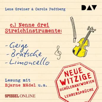 Download 'Nenne drei Streichinstrumente: Geige, Bratsche, Limoncello' (Ungekürzt) by Lena Greiner, Carola Padtberg