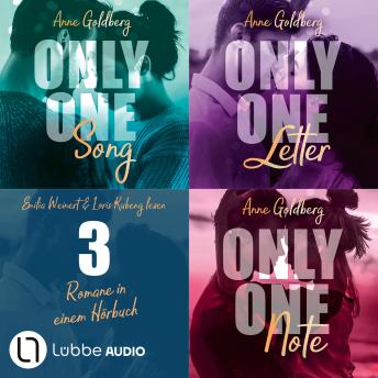[German] - Only One Song | Only one Letter | Only One Note - 3 Romane in einem Hörbuch! (Ungekürzt)