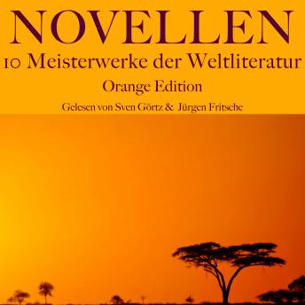 [German] - Novellen: Zehn Meisterwerke der Weltliteratur: Orange Edition