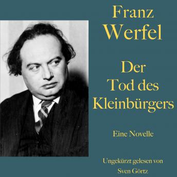 [German] - Franz Werfel: Der Tod des Kleinbürgers: Eine Novelle. Ungekürzt gelesen