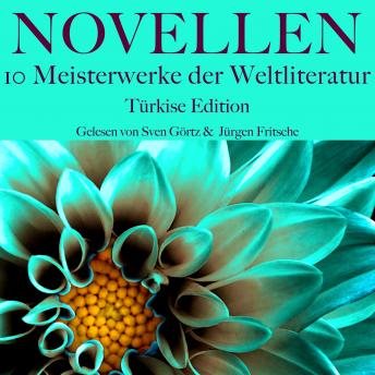 [German] - Novellen: Zehn Meisterwerke der Weltliteratur: Türkise Edition