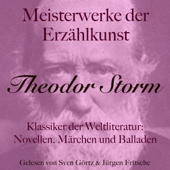 [German] - Theodor Storm: Meisterwerke der Erzählkunst: Klassiker der Weltliteratur: Novellen, Märchen und Balladen