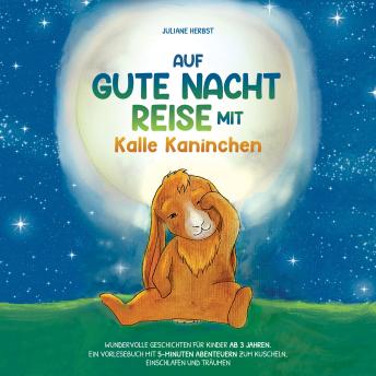 [German] - Auf Gute-Nacht-Reise mit Kalle Kaninchen: Wundervolle Geschichten für Kinder ab 3 Jahren. Ein Vorlesebuch mit 5-Minuten Abenteuern zum Kuscheln, Einschlafen und Träumen