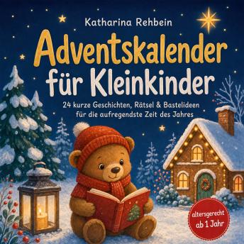 [German] - Adventskalender für Kleinkinder: 24 kurze Geschichten, Rätsel & Bastelideen für die aufregendste Zeit des Jahres – altersgerecht ab 1 Jahr