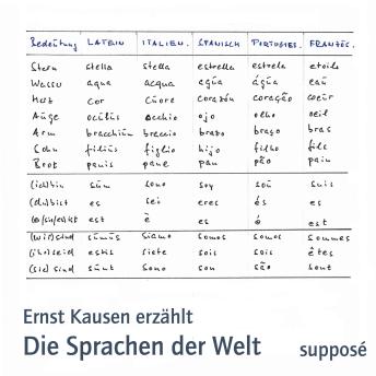 [German] - Die Sprachen der Welt: Ernst Kausen erzählt