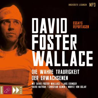 Die wahre Traurigkeit der Erwachsenen, Audio book by David Foster Wallace