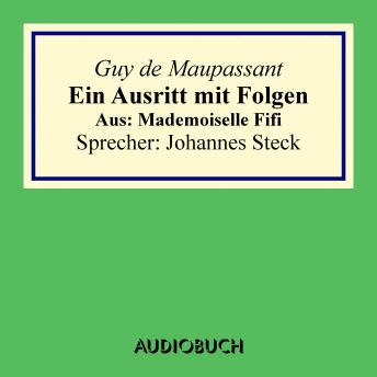 [German] - Ein Ausritt mit Folgen. Aus: Mademoiselle Fifi