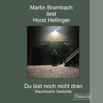[German] - Du bist noch nicht dran. Rauchzarte Gedichte: gelesen von Martin Brambach
